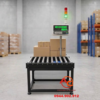 Cân Con Lăn 30kg Kiểm Tra Số Lượng Gắn Đèn Cảnh Báo
