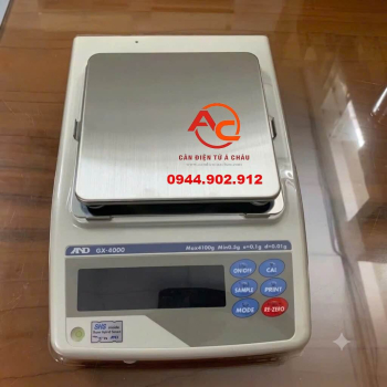 Cân Điện Tử GX-4000 – Cân Chính Xác Cao Cho Phòng Thí Nghiệm